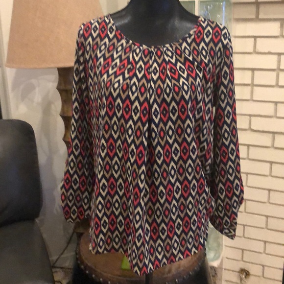 Iglesia Pleated Blouse - Picture 1 of 6